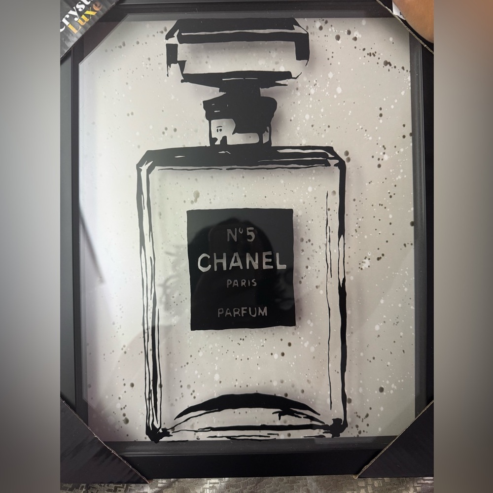 GORGEOUS WALL ART  “Chanel Paris No 5 Perfume”